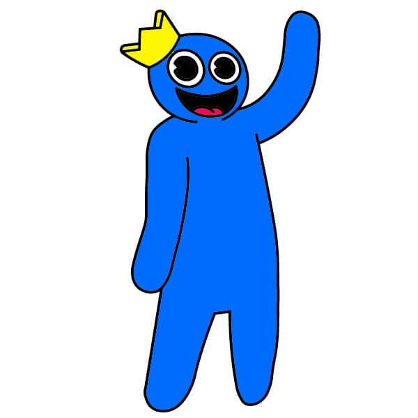 Blue Rainbow Friends 7