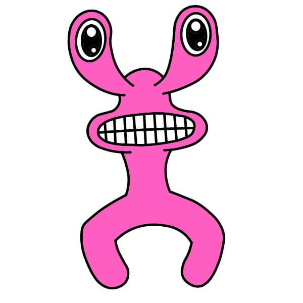 Pink Rainbow Friends 9