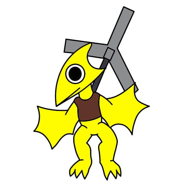 Yellow Rainbow Friends 9